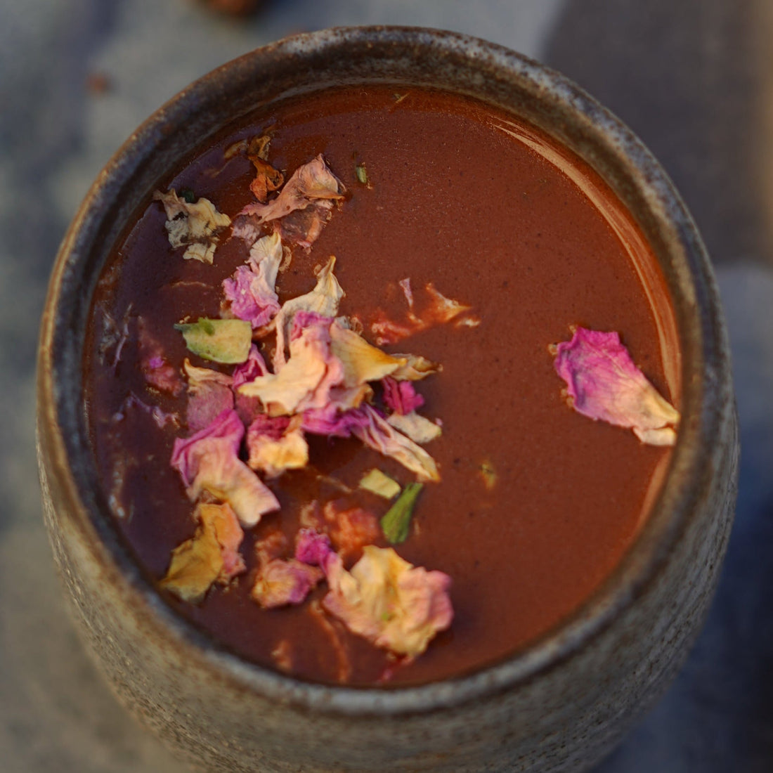 Rohkakao und Gewürze