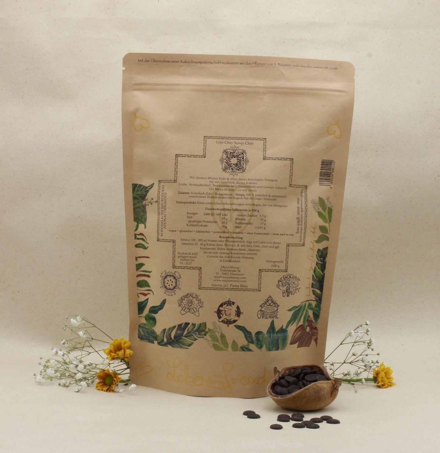 Mayamunay Kakaodrops Kukulkan (Sur del Lago)