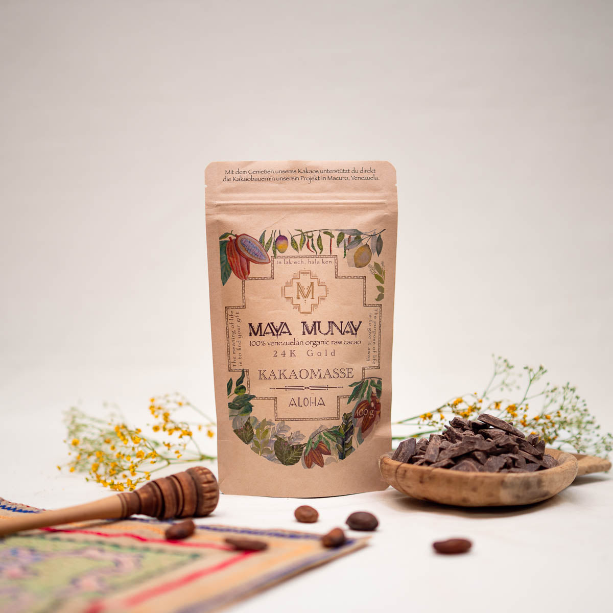 Mayamunay Kakaomasse Bruchstücke ALOHA