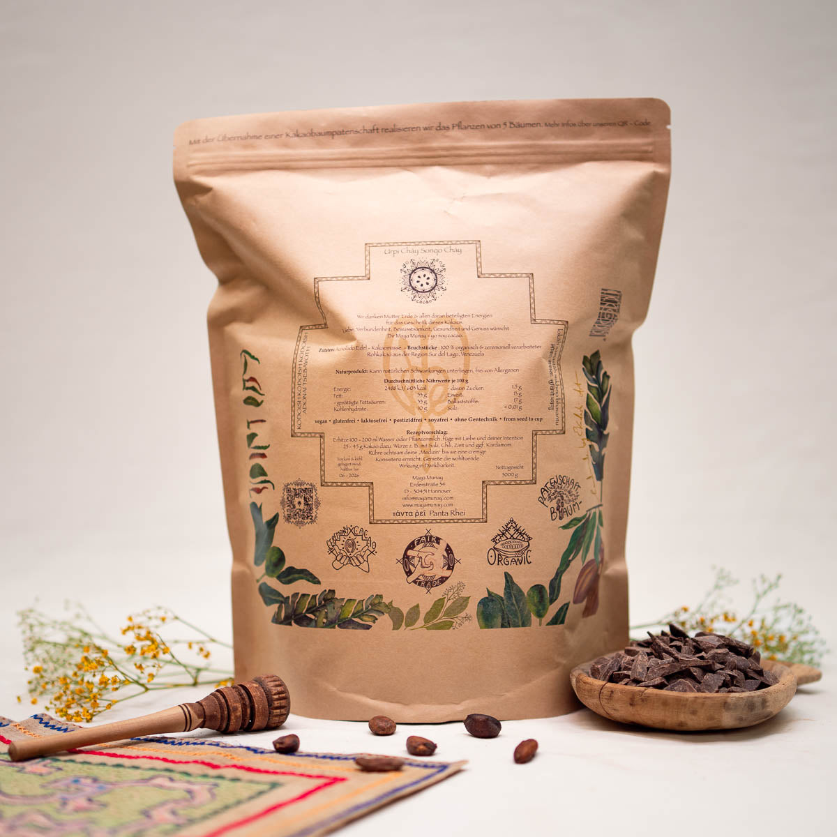 Mayamunay Kakaomasse Bruchstücke ALOHA