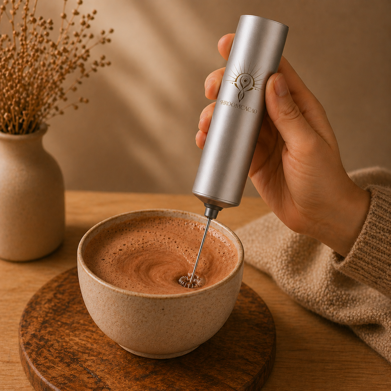 Rohkakao mit Vitalpilzen - 150g Shroomcacao